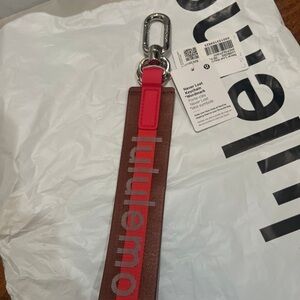 lululemon never lost keychain